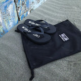 CYAARVO x CAPTAINS HELM #LOGO FLIP-FLOP with MESH BAG