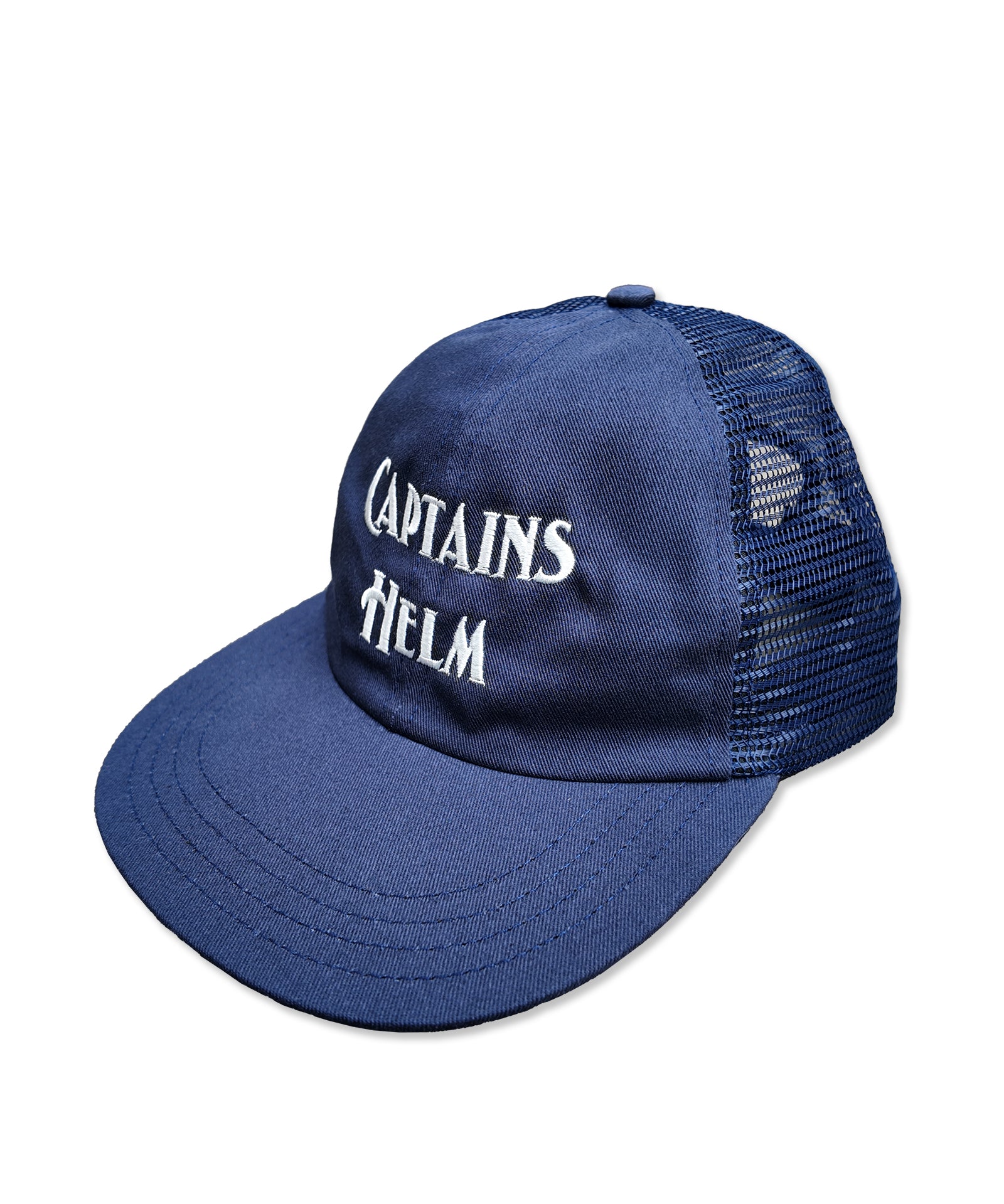 CAPTAINS HELM　#USA MADE LOGO MESH CAP