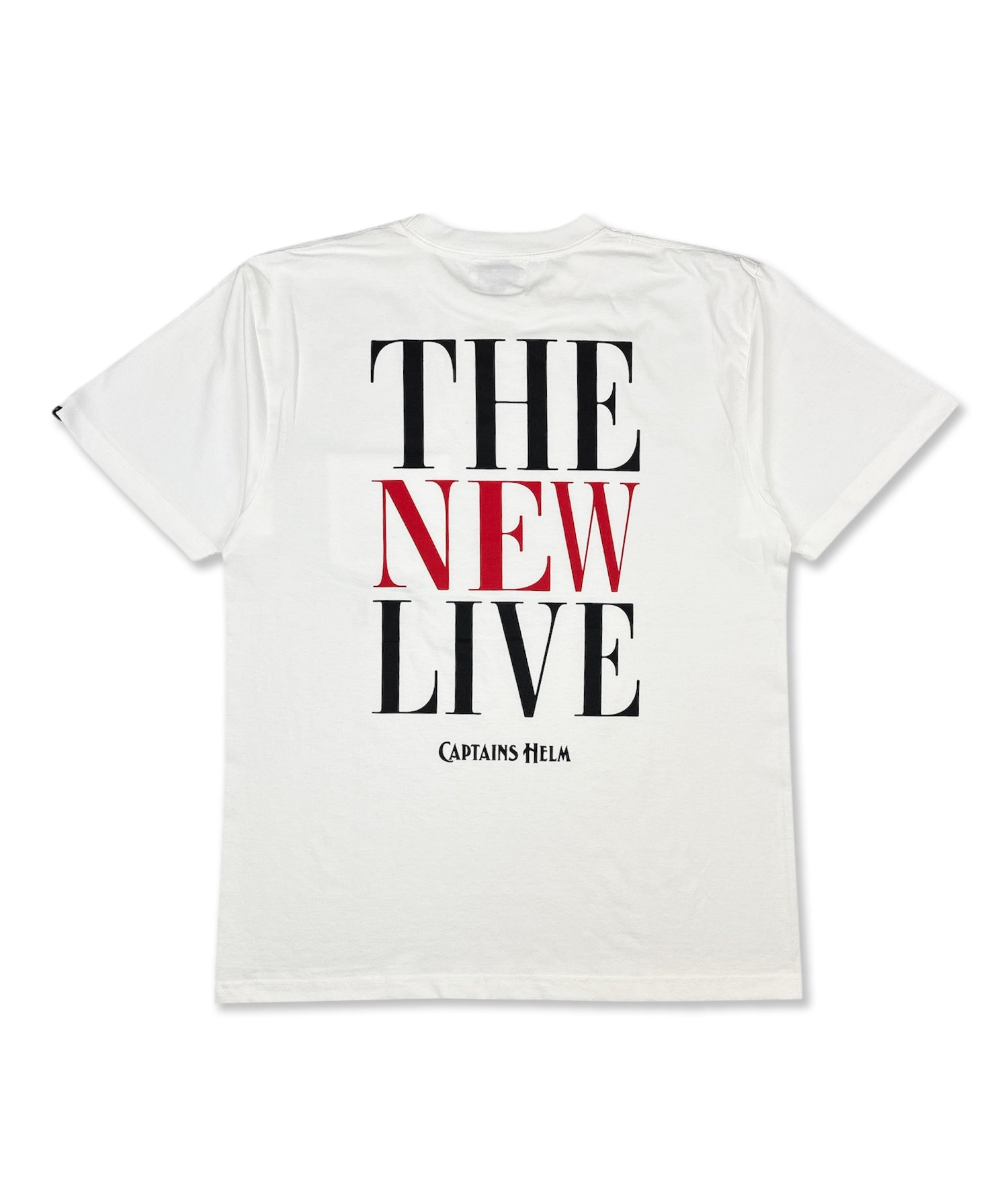 CAPTAINS HELM #THE NEW LIVE POCKET SS TEE