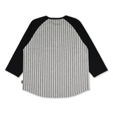 #3/4 SLV HENLEY NECK TEE