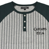 #3/4 SLV HENLEY NECK TEE