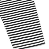 #BOAT NECK BORDER TEE