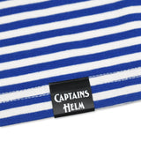 #BOAT NECK BORDER TEE