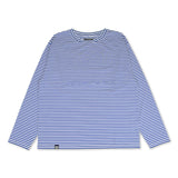 #BOAT NECK BORDER TEE