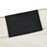 NEEDBY heritage×CAPTAINS HELM #HELM WHITE RELAX DENIM PANTS