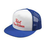 Pabst Blue Ribbon × CAPTAINS HELM #BRAND COLOR MESH CAP