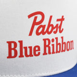 Pabst Blue Ribbon × CAPTAINS HELM #BRAND COLOR MESH CAP