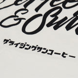 The Rising Sun Coﬀee × CAPTAINS HELM　#Coﬀee & Surfing Fade Wash LS Tee