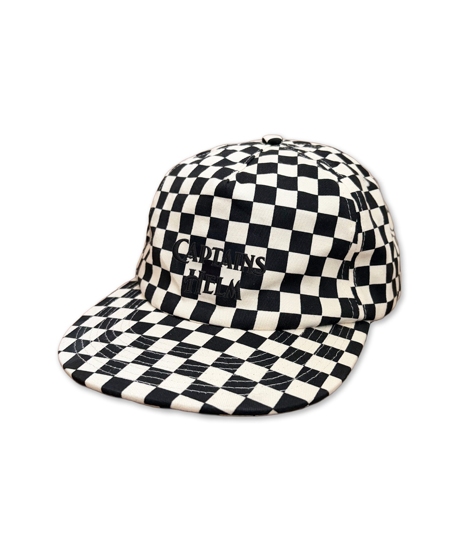 #CLASSIC LOGO CHECKER CAP