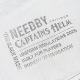 NEEDBY heritage×CAPTAINS HELM #HELM 水洗宽松牛仔裤