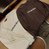 The Rising Sun Coﬀee × CAPTAINS HELM　#Coﬀee & Surfing Fade Wash LS Tee
