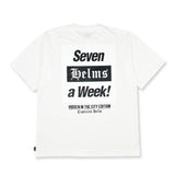 船长舵 #SEVEN A WEEK 短袖T恤