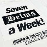 船长舵 #SEVEN A WEEK 短袖T恤