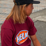 MITCH ABSHERE × CAPTAINS HELM　#SERVICE LOGO SS TEE