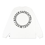 【订购商品】HELLBENDERS&amp;CO × CAPTAINS HELM #圆形LOGO口袋长袖T恤